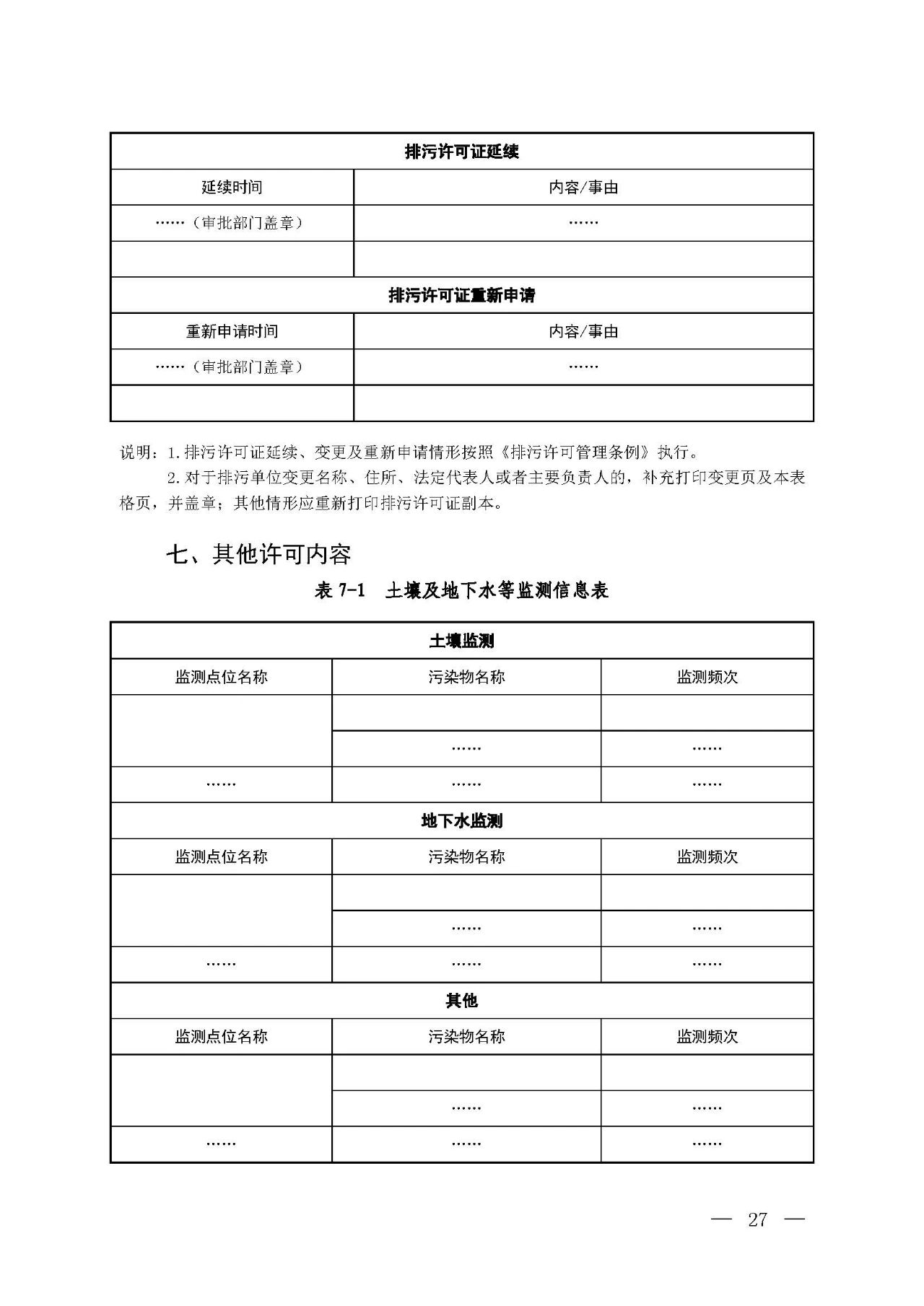 新舊對(duì)比!環(huán)境部發(fā)新版《排污許可證(副本)格式》- 新舊對(duì)比!環(huán)境部發(fā)新版《排污許可證(副本)格式》-